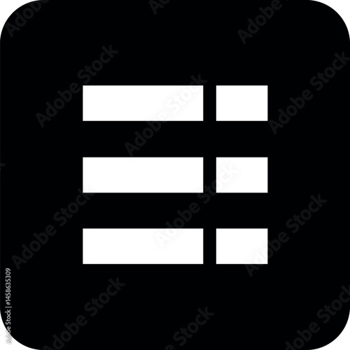 Ícones de Menu Minimalistas em Estilo Flat – UI/UX, Web e Mobile, perfeitos para interfaces de usuário (UI/UX), design de aplicativos mobile, web - Minimalist Menu Icons in Flat Style – UI/UX, Web