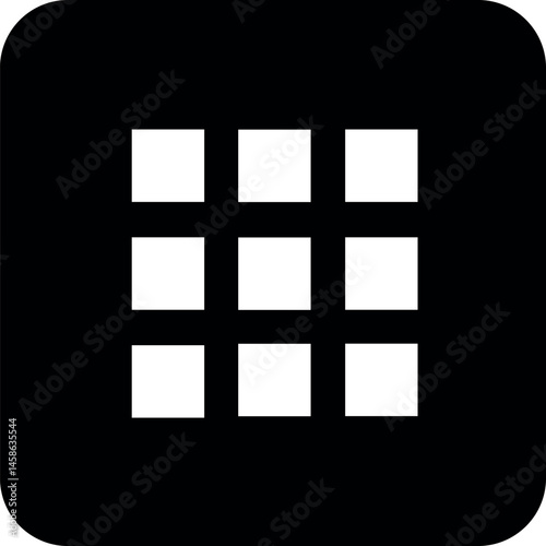 Ícones de Menu Minimalistas em Estilo Flat – UI/UX, Web e Mobile, perfeitos para interfaces de usuário (UI/UX), design de aplicativos mobile, web - Minimalist Menu Icons in Flat Style – UI/UX, Web