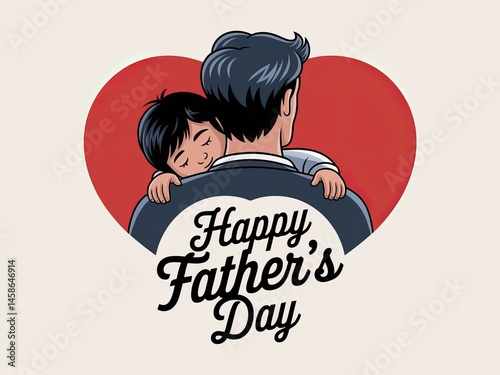 Happy fathers day background image design