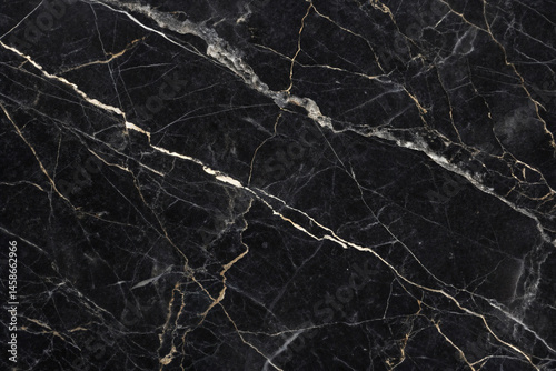 Obraz na płótnie Black marble stone texture background w salonie