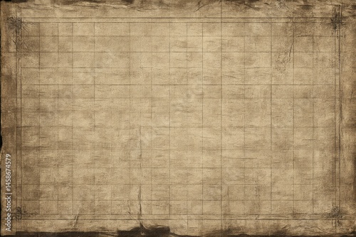 Aged, gridded paper texture
