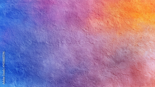 A vibrant gradient of orange, pink, and purple tones, Gradient background in cherry and eggplant colors, brush painted background texture