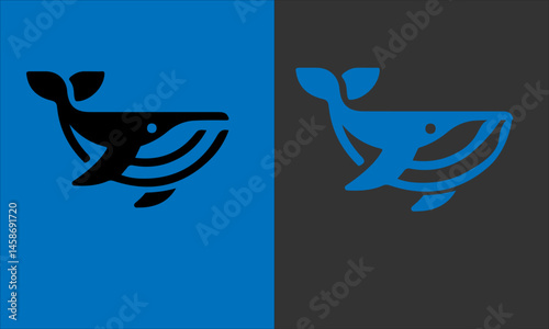 DOLPHIN FISH VECTOR LOGO