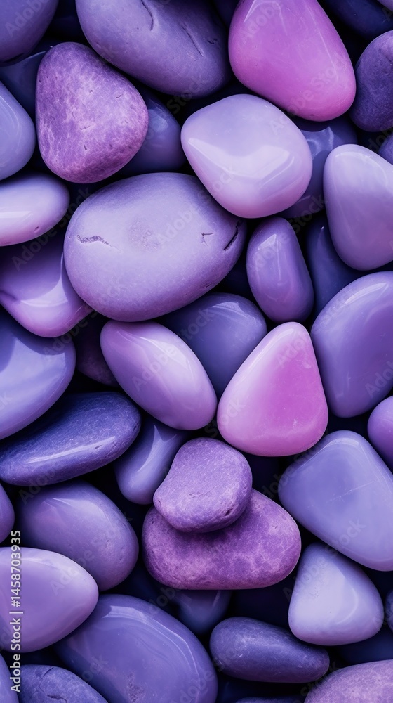 Purple stones pebble pill backgrounds. Purple stones pebble pill backgrounds.