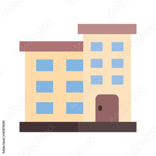 Apartment icon vector image. Suitable for mobile apps, web apps and print media.