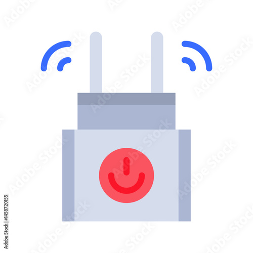 Plug icon vector image. Suitable for mobile apps, web apps and print media.