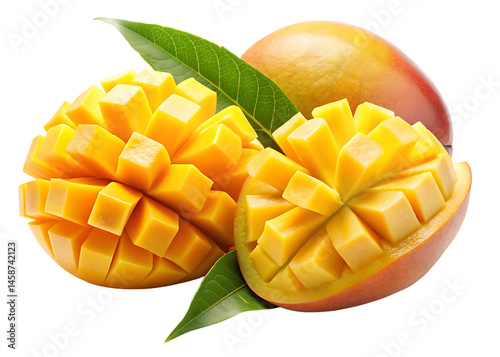 mango fruit isolated on white background PNG