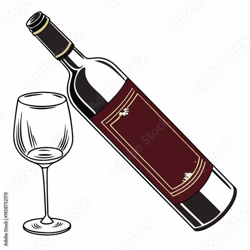 drink bottle vector