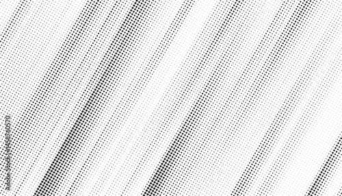 Grunge halftone gradient texture. Faded grit noise background. Sandy gritty wallpaper. Retro pixelated backdrop. Black and white anime or manga comic overlay. Vector graphic design textured halftone