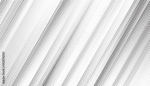 Grunge halftone gradient texture. Faded grit noise background. Sandy gritty wallpaper. Retro pixelated backdrop. Black and white anime or manga comic overlay. Vector graphic design textured halftone
