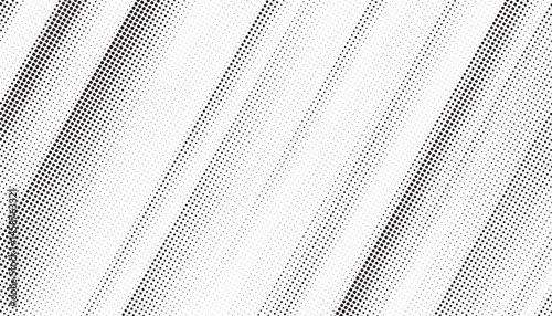Grunge halftone gradient texture. Faded grit noise background. Sandy gritty wallpaper. Retro pixelated backdrop. Black and white anime or manga comic overlay. Vector graphic design textured halftone.