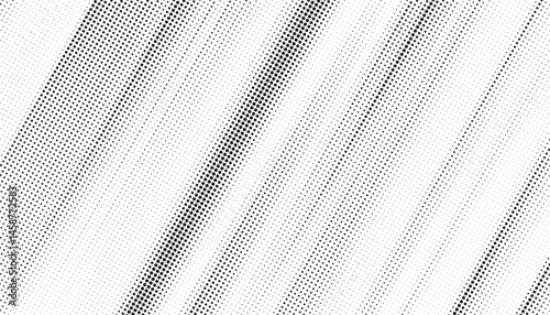 Grunge halftone gradient texture. Faded grit noise background. Sandy gritty wallpaper. Retro pixelated backdrop. Black and white anime or manga comic overlay. Vector graphic design textured halftone