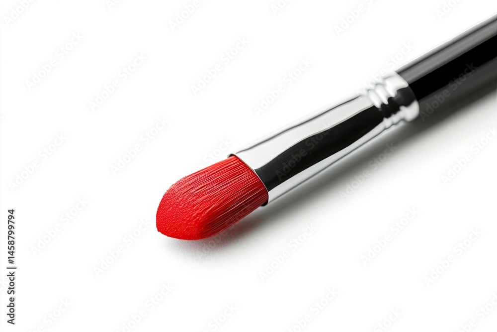 Obraz premium Lip brush isolated on white background