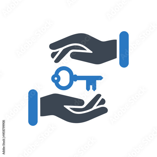 Real Estate Key Handover Icon