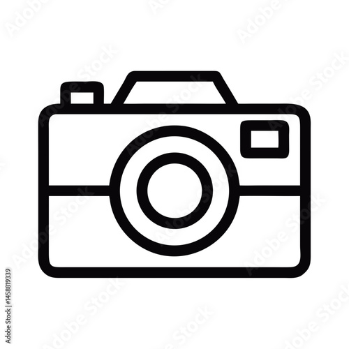 photography camera, WHITE BACKGROUND