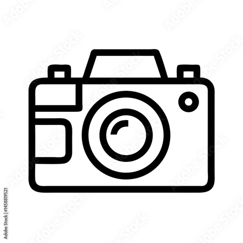 photography camera, WHITE BACKGROUND