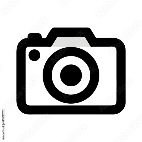 photography camera, WHITE BACKGROUND