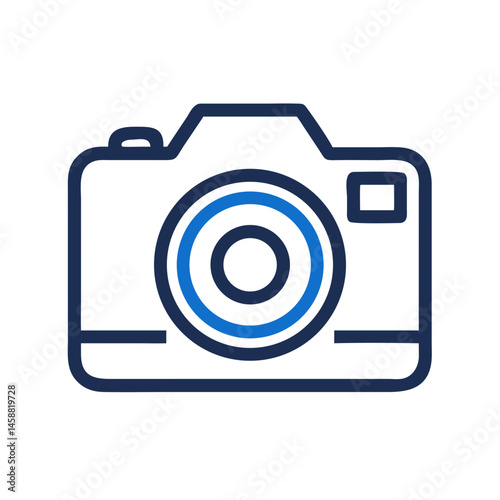 photography camera, WHITE BACKGROUND