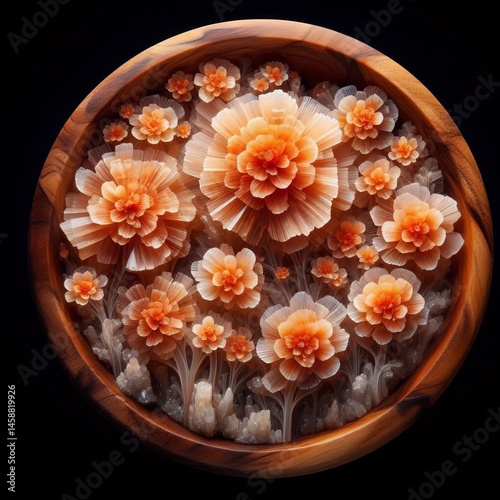 Sunstone flowers Delicate flower like formations of sunstone tha