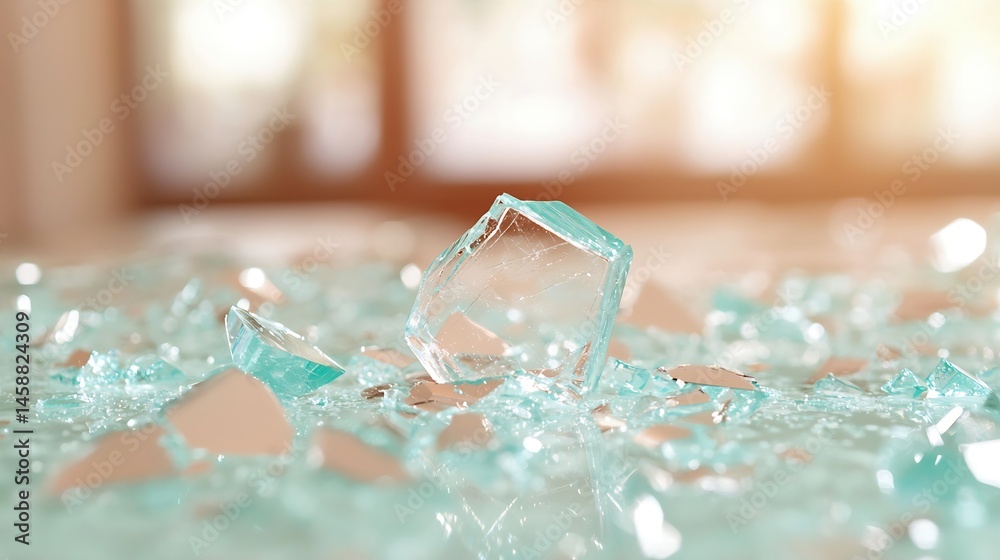 Shattered Tempered Glass Macro Texture Shattered Tempered Glass Macro Texture