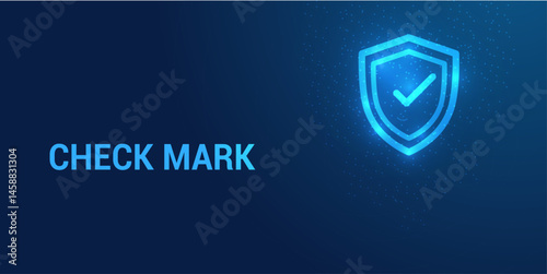 PrintLow Poly Check Mark Icon – Geometric Green Tick Symbol in Modern Minimal Polygonal Style