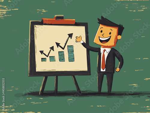  full-shot of a a person delivering a training workshop using a flip chart and engaging with participants, in a bright,3