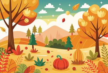 Crédence de cuisine  Warm Autumn Tones  © skcpdesign
