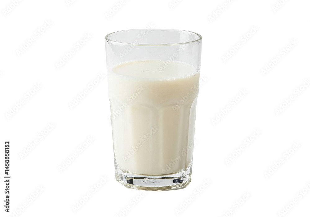 Creamy milk cascades in a sleek glass against a stark backdrop Creamy milk cascades in a sleek glass against a stark backdrop