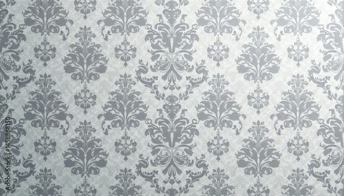 Subtle grey damask pattern with a delicate, repeating design, grey, subtlety