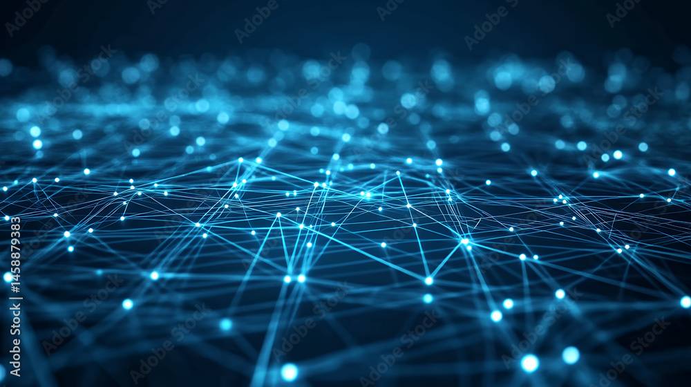 Abstract Digital Network Connection Graphic Design Abstract Digital Network Connection Graphic Design