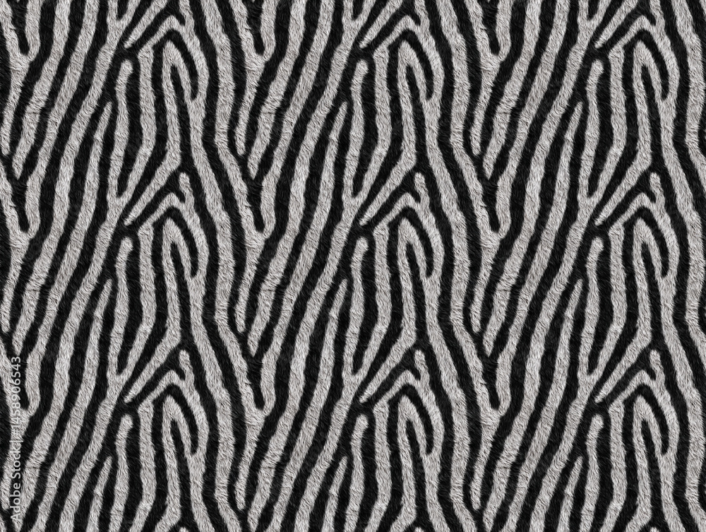 Realistic Wild Zebra Pattern Background Realistic Wild Zebra Pattern Background
