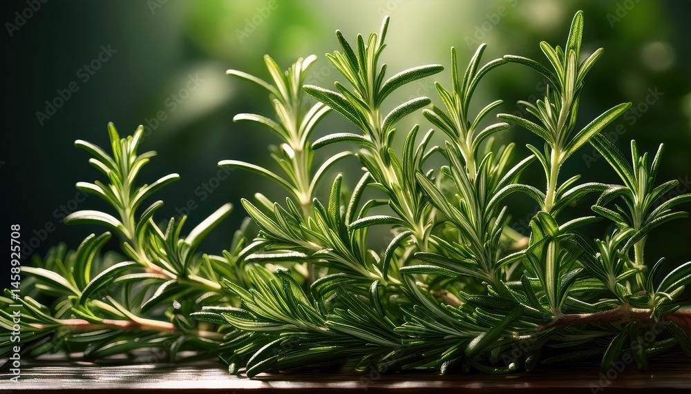 Close-up of Fresh Rosemary Close-up of Fresh Rosemary