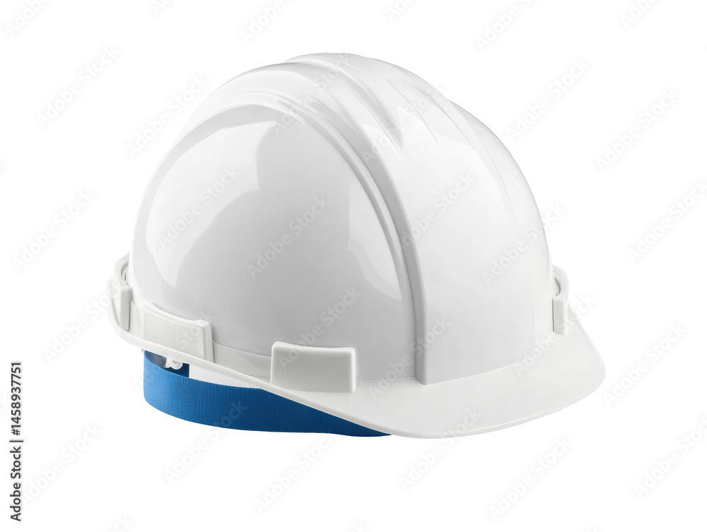Fototapeta premium Safety helmet for construction work and outdoor use, cut out