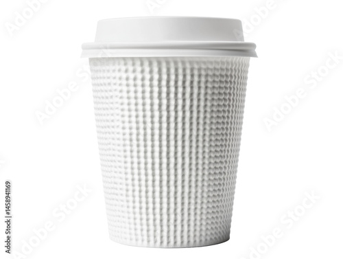 Wallpaper Mural Coffee cup design for branding and promotional purposes, cut out Torontodigital.ca