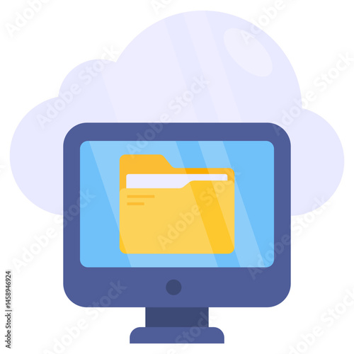 Cloud Computing Data Storage Secure File Access on Desktop Computer