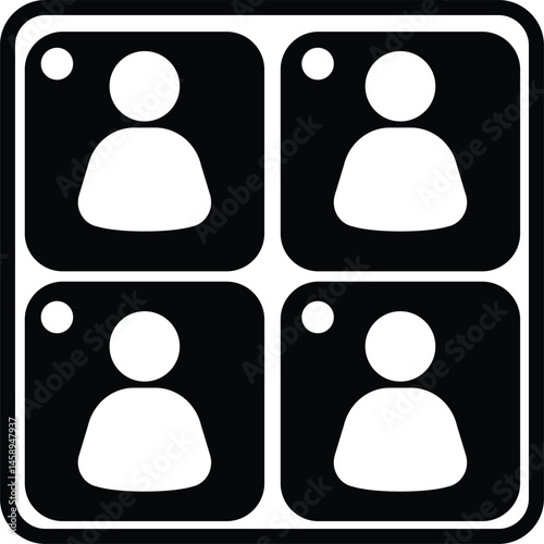 Black 2D vector icon of education used in educational or academic content, perfect for school, e-learning, or teaching-related visuals.