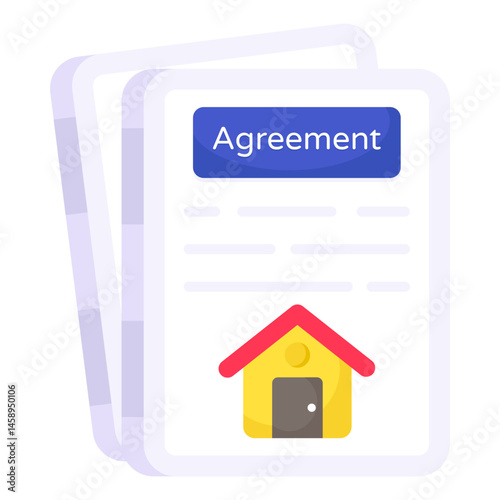 House Purchase Agreement Documents Legal Papers Homeownership Contract