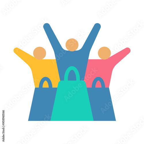 Group Shopping Icon