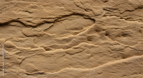 Beige rock texture background natural stone surface backdrop earth tone geology mineral detail rough pattern wall building material