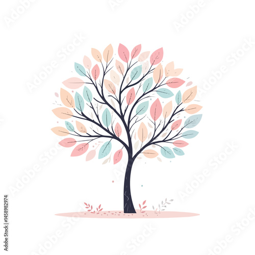 tree with flowers