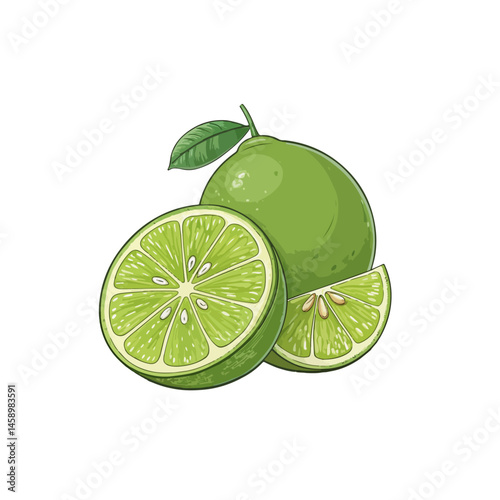 lime and lemon