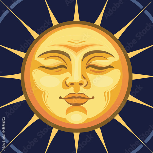sun and moon