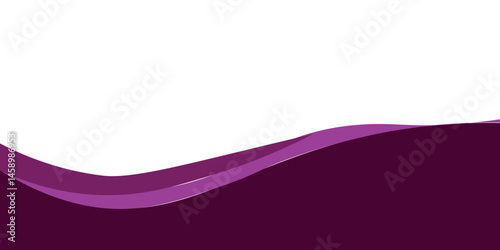 Curved Header and Footer Element