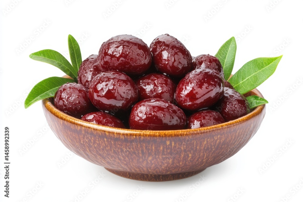 Bowl of preserved fruits Bowl of preserved fruits