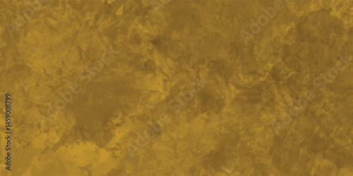 Yellow Grunge Art with Rough Surface Details and Deep Layered Brushstrokes

