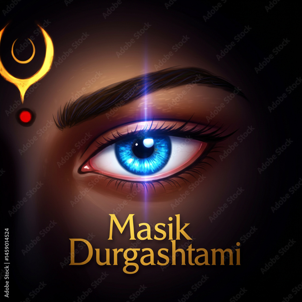 Mystic Durga Ashtami: Divine Eye Mystic Durga Ashtami: Divine Eye