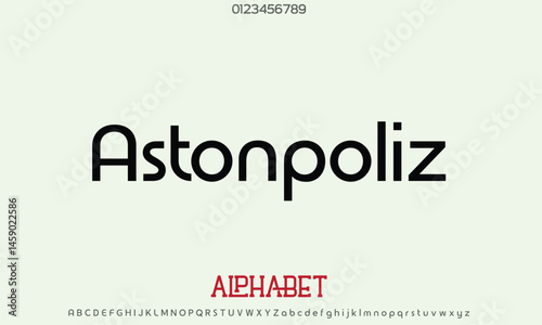 Luxury Astonpoliz Regular alphabet letters font for logo