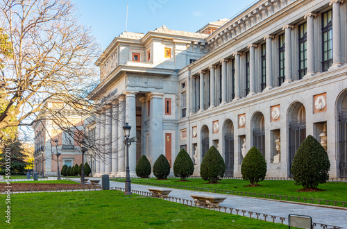 Famous Prado museum in Madrid, Spain photo