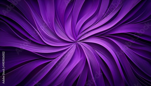abstract purple mandala line flower background