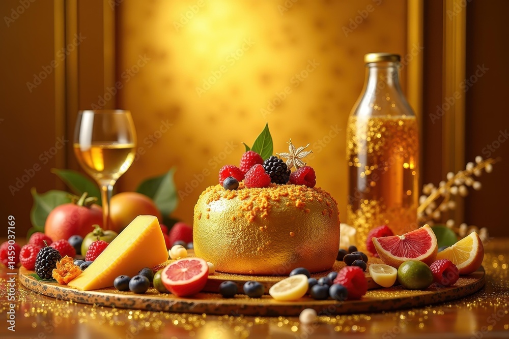 Fruitful Family Gathering. Warm gathering centered around nourishing spread, symbolizing unity, abundance, and cherished moments with loved ones. Fruitful Family Gathering. Warm gathering centered around nourishing spread, symbolizing unity, abundance, and cherished moments with loved ones.